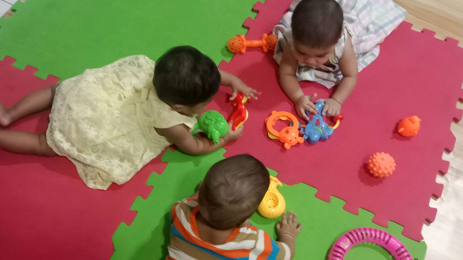 ADOPTION: Babies in the Infant care area at our child care centre