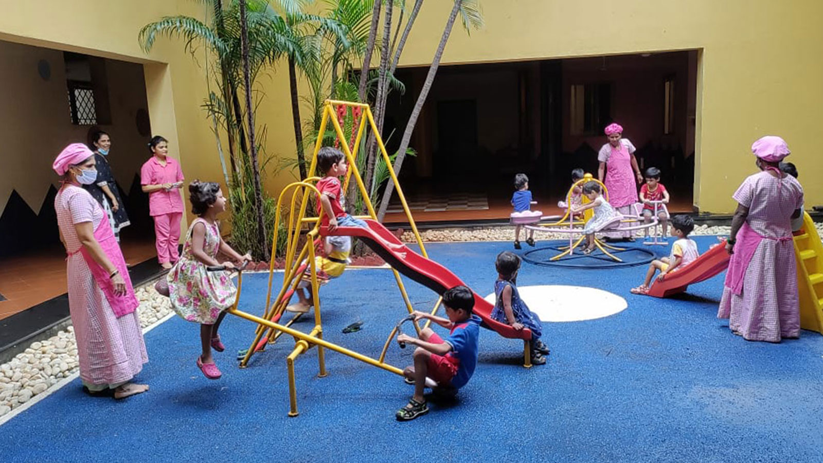 GROUND FLOOR: Play area