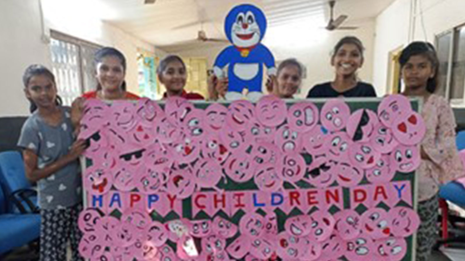 COMMUNITY UPLIFT: Children's Day celebrations at our Mahatma Gandhi Nagar Quarry community centre