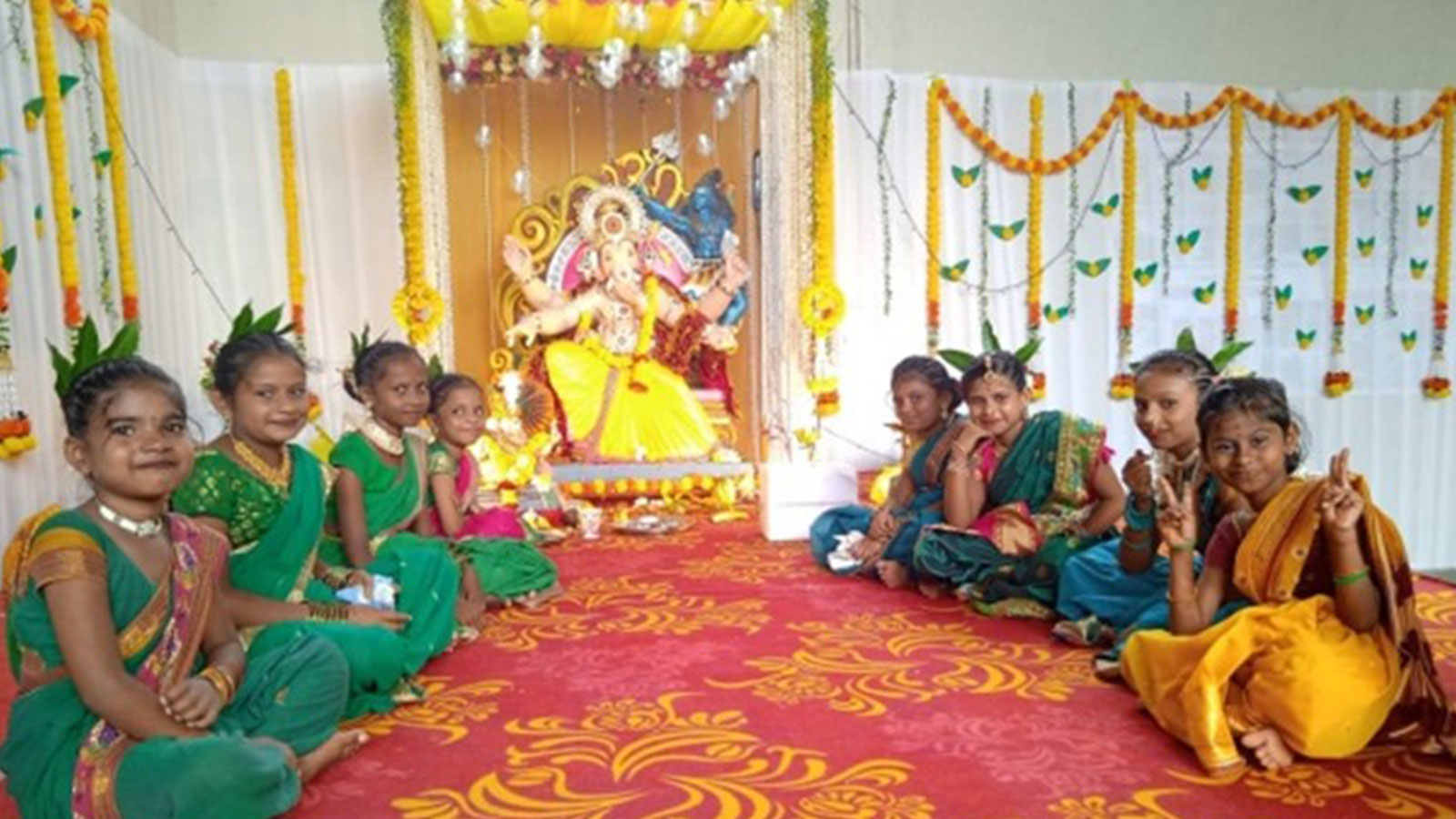 COMMUNITY UPLIFT: Ganesh Festival at our Rabale community centre