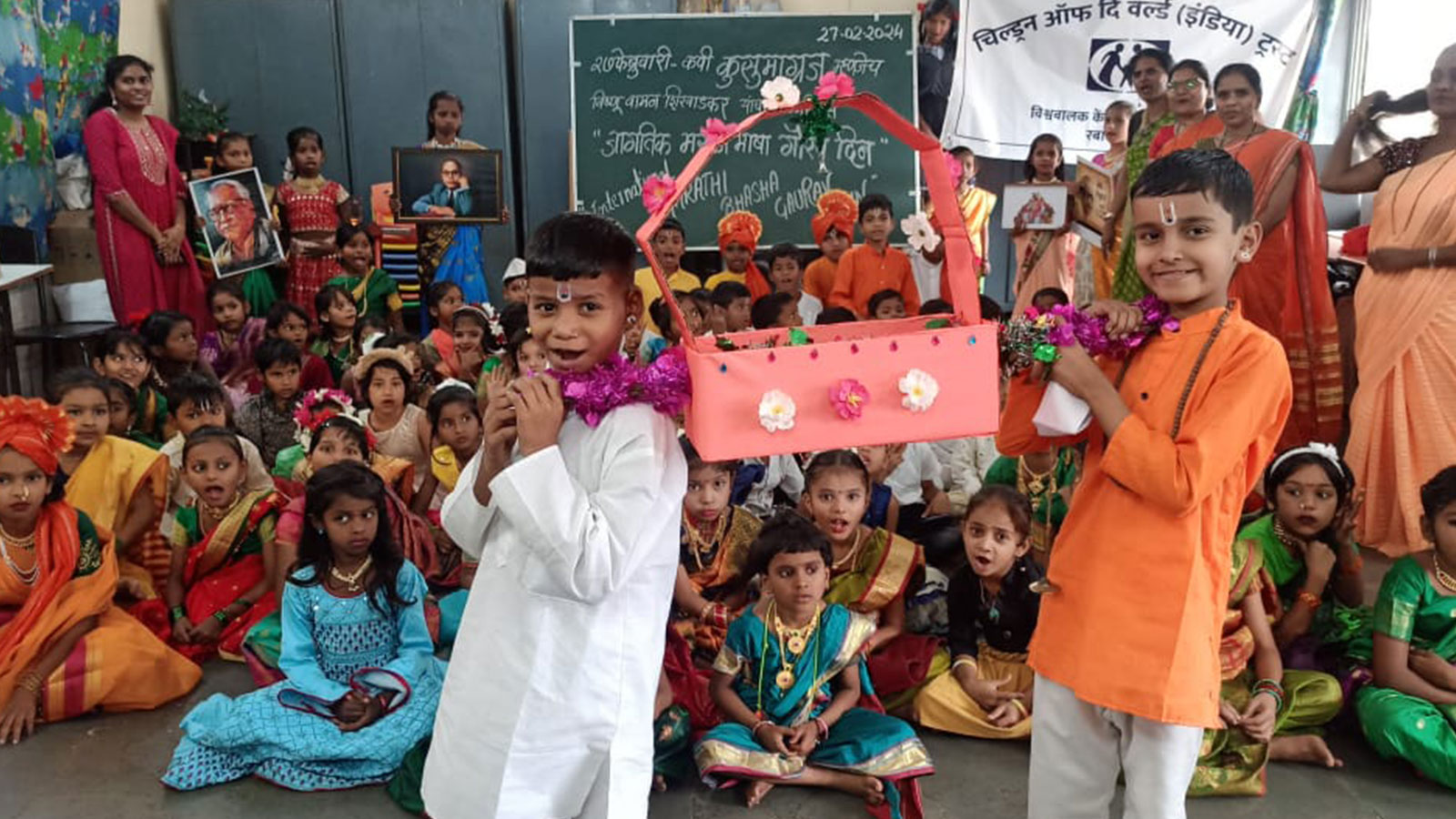 EDUCATION: Marathi Language Day at our Rabale community centre