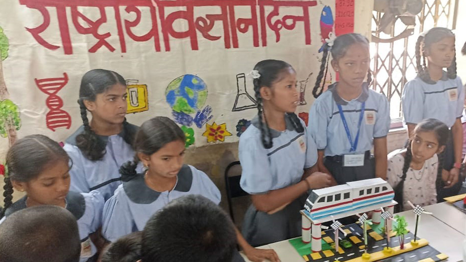 EDUCATION: Science Exhibition at our Mahatma Gandhi Nagar Quarry community centre