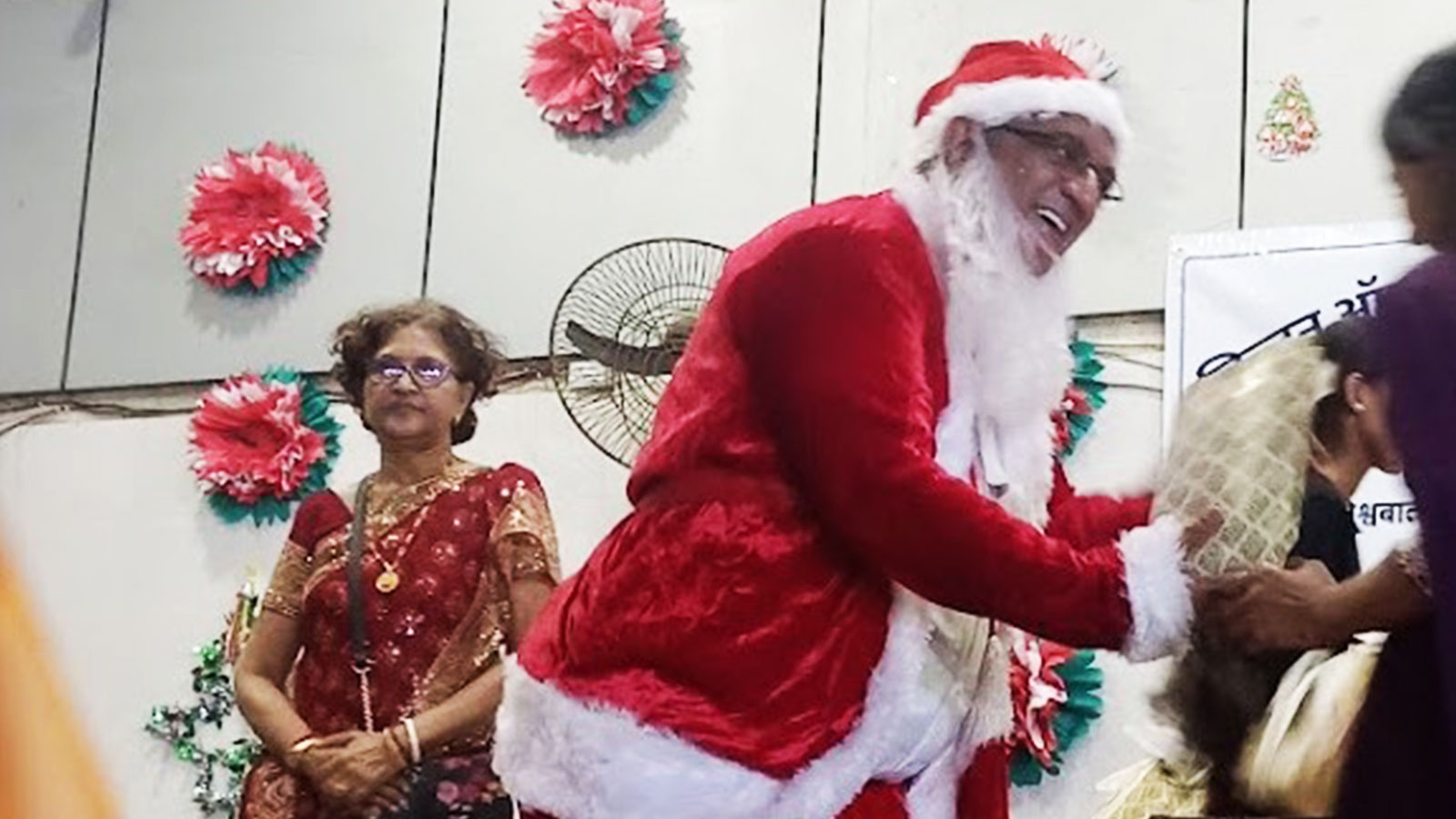EVENTS: Christmas Day celebrations with children from our community centres at Rabale