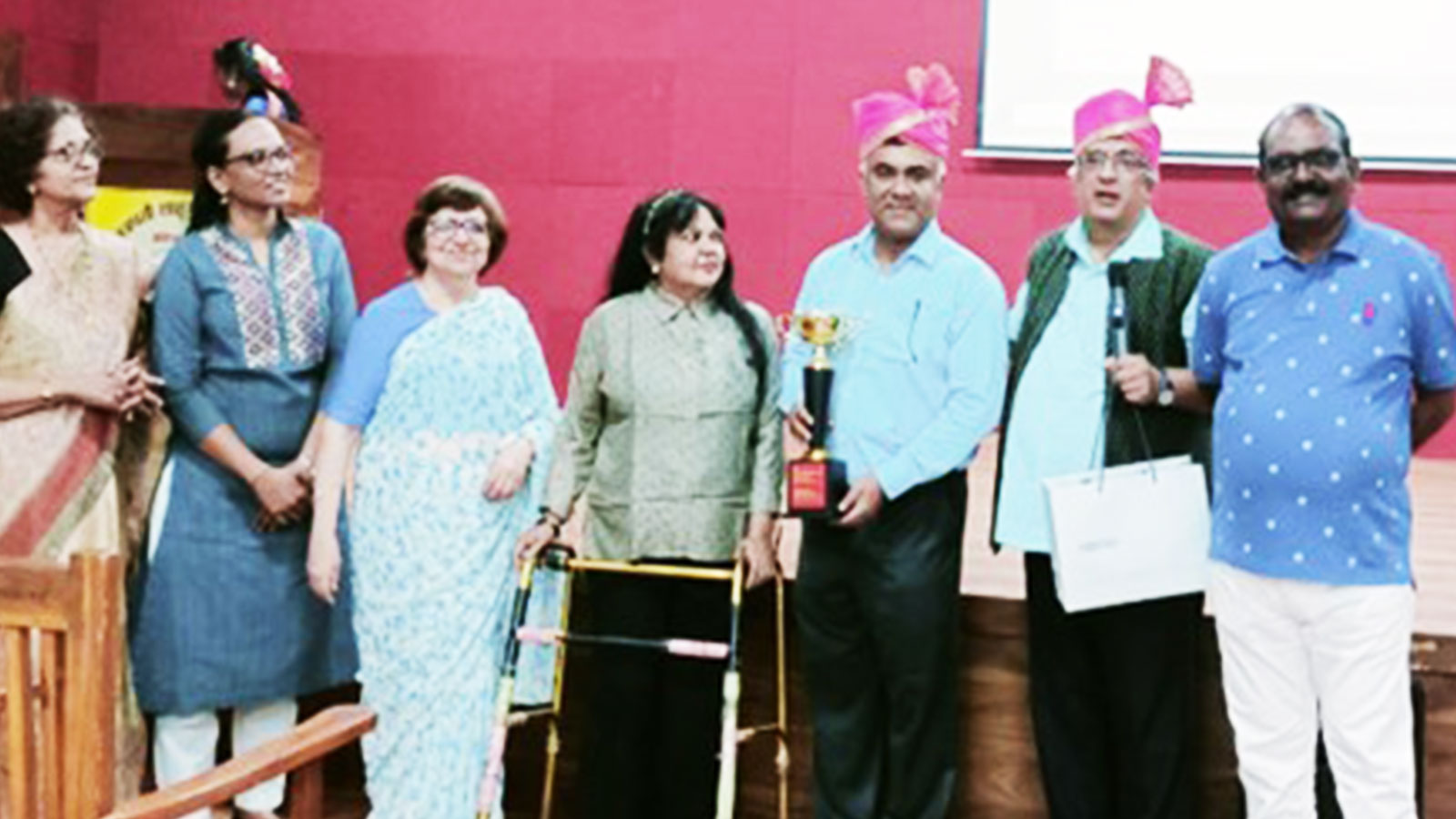 EVENTS: Felicitation of chess coach Mr. Nandakumar at Rabale