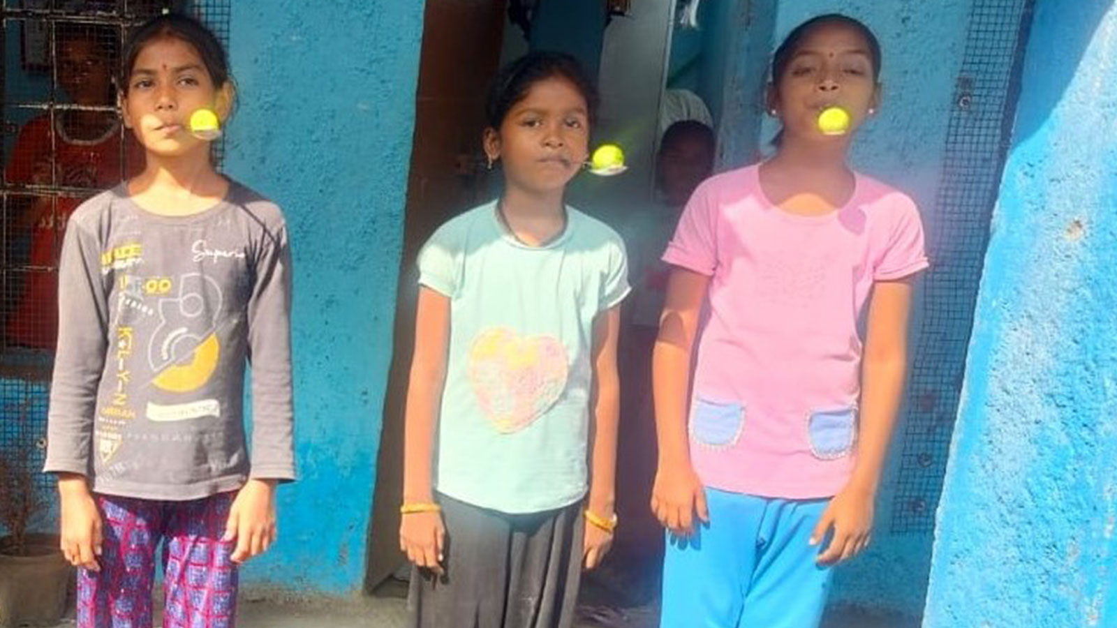 EMPOWERING GIRLS: Lemon and spoon race