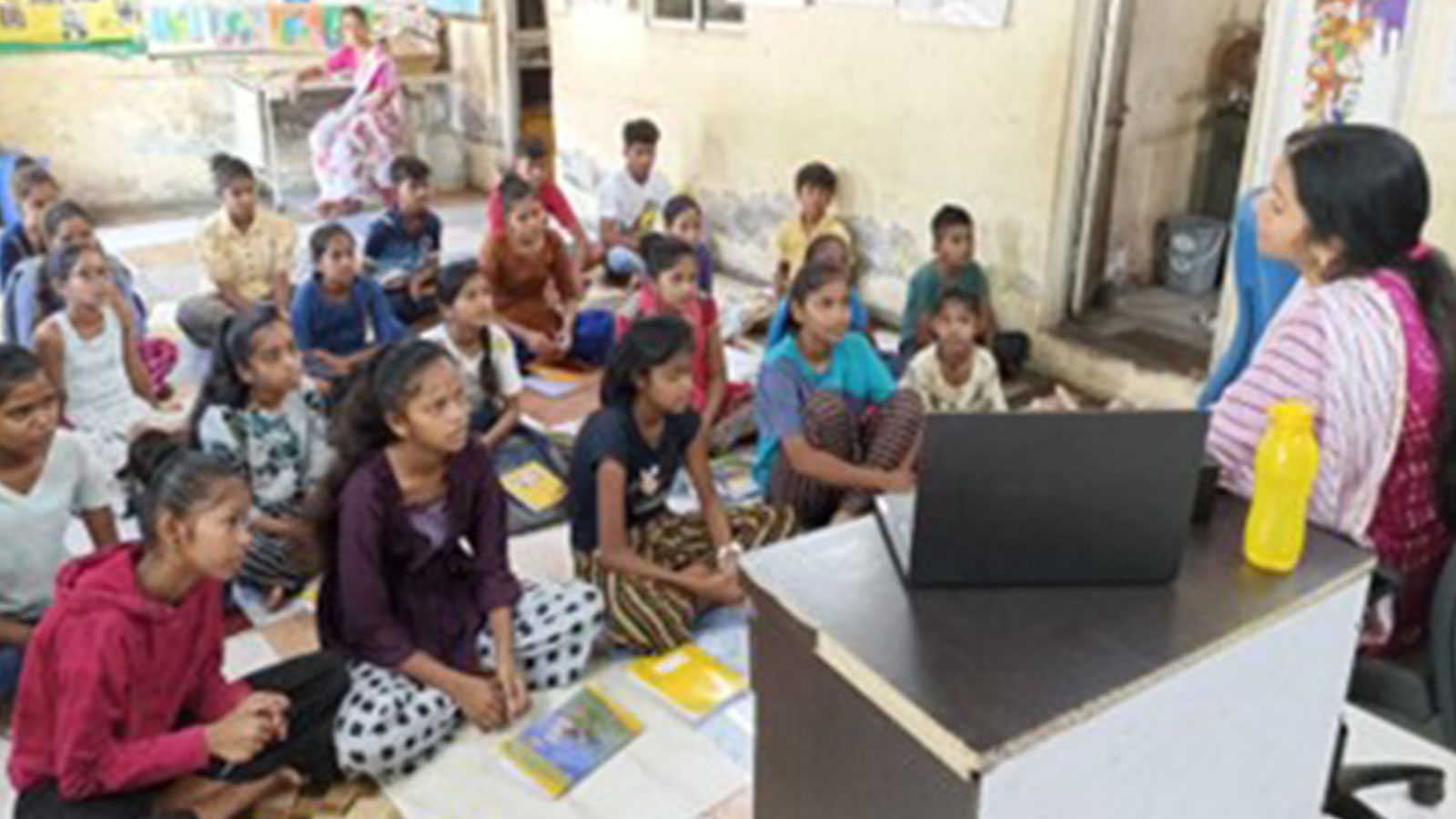 HEALTH: Session on health and nutritional needs of adolescent girls at our D.R. Patil Quarry community centre