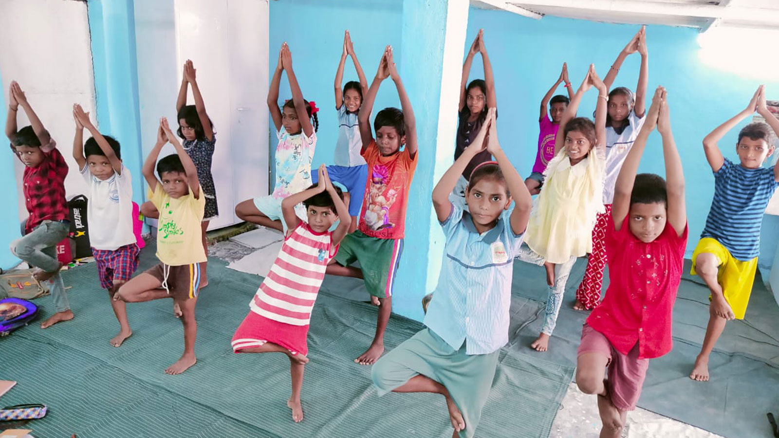 HEALTH: Yoga session at our D.R Patil Quarry community centre