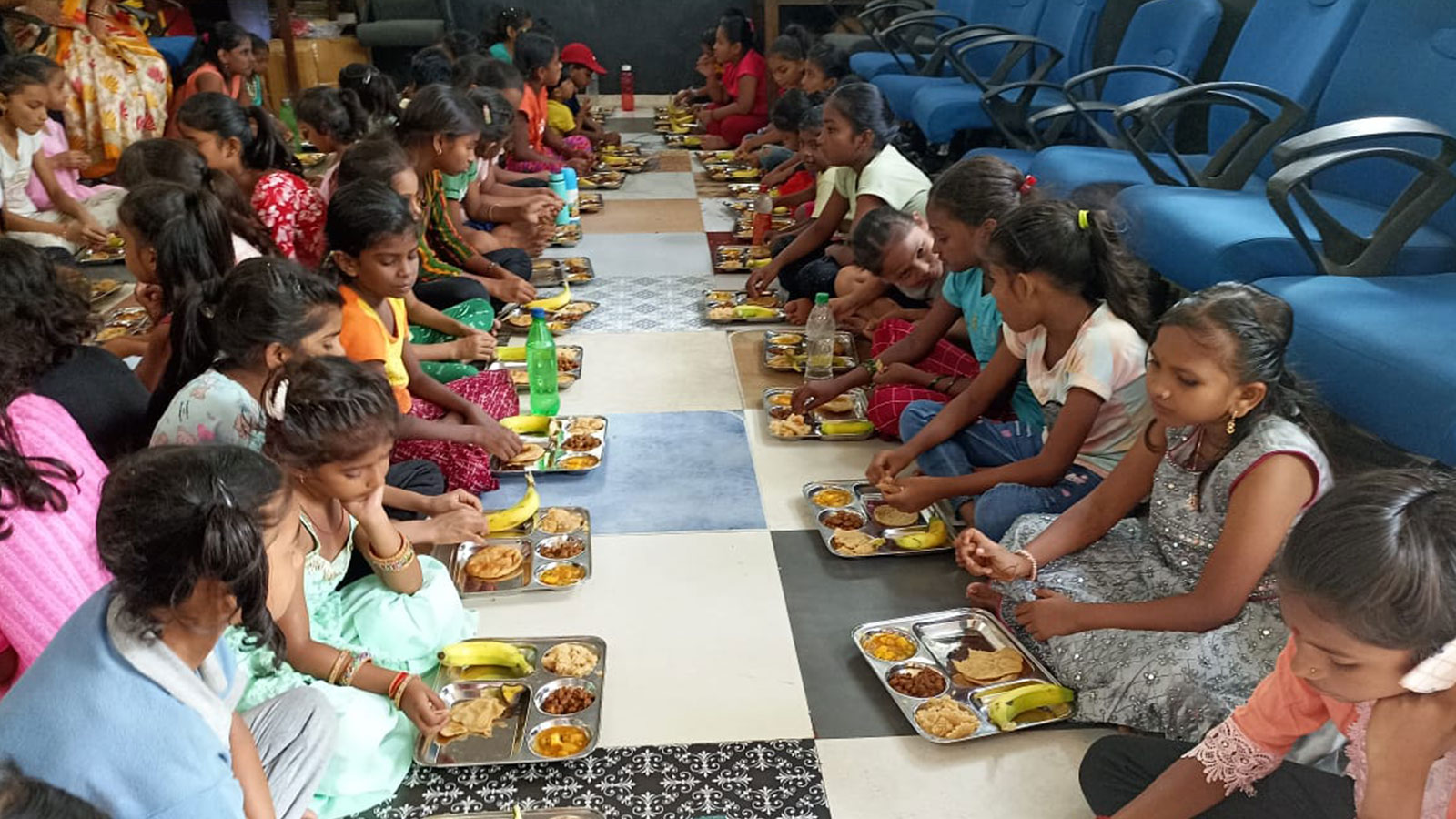 NUTRITION: Nutrition program at our Mahatma Gandhi Nagar Quarry community centre