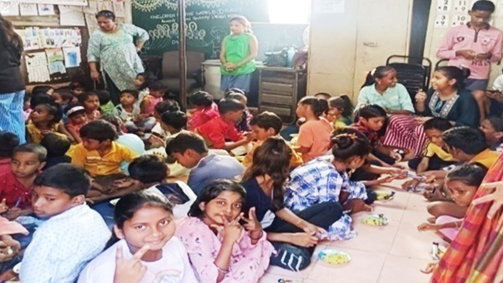 NUTRITION: Healthy snack for Children’s Day at our Ramesh Metal Quarry community centre