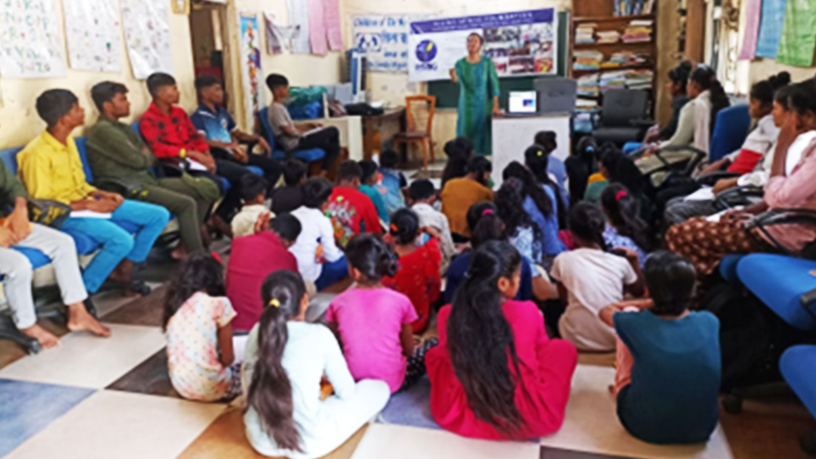 NUTRITION: Nutritional health camp for girls at our Mahatma Gandhi Nagar Quarry community centre
