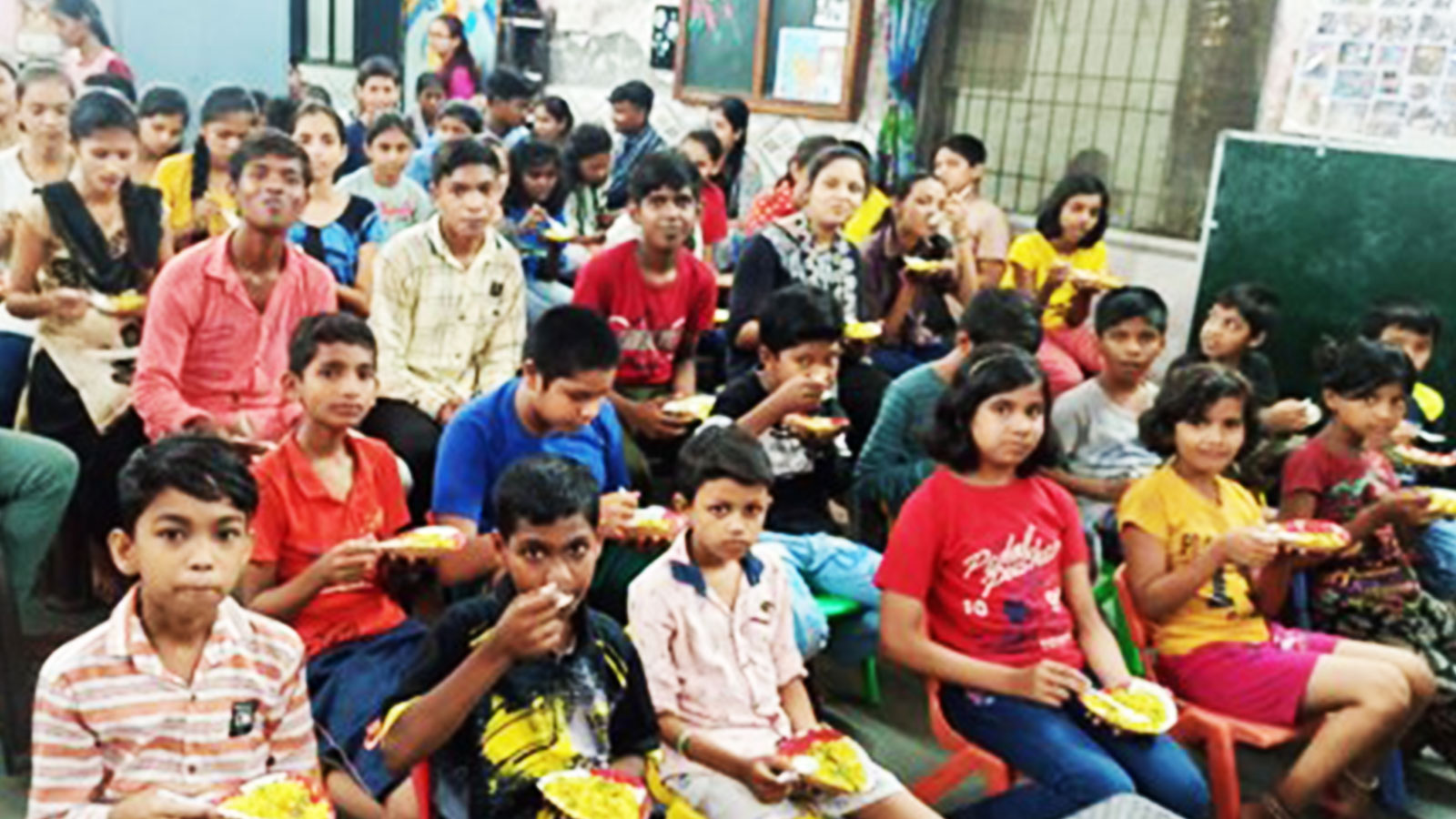 NUTRITION: Nutrition program at our Rabale community centre