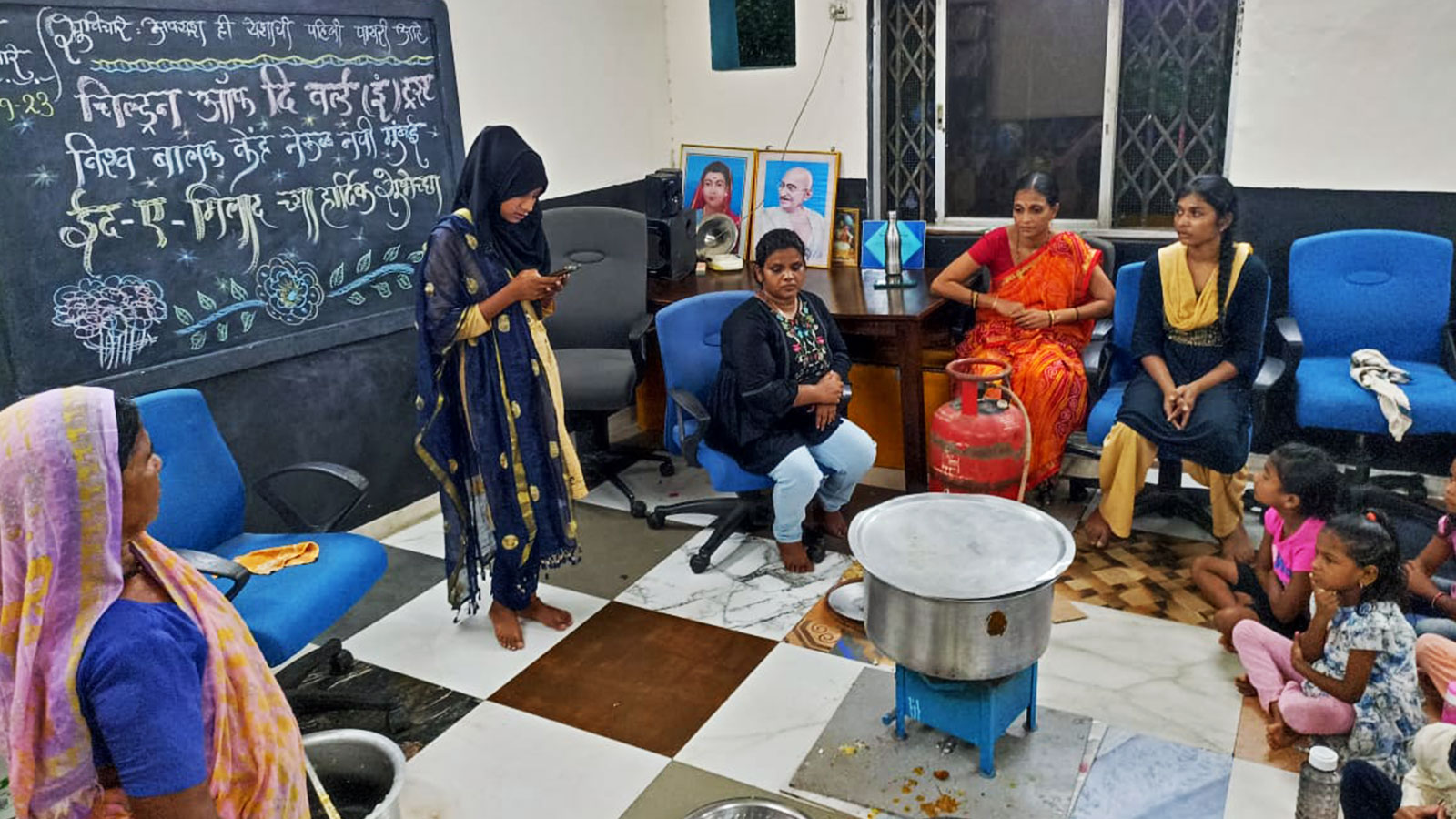 COMMUNITY UPLIFT: Speech by student for Eid e Milad lunch at our Mahatma Gandhi Nagar Quarry centre
